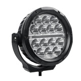 Go Rhino Bright Series Lights 6 Inch Round LED Driving Light Black Go Rhino