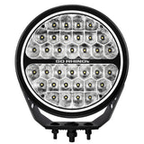 Go Rhino Blackout Series Lights 9 Inch Round LED Single Driving Kit W/Daytime Running Lights Black 2026-2026 Chevrolet Suburban 2026-2026 Chevrolet Tahoe Go Rhino