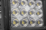 Go Rhino Bright Series Lights 5 Inch Rectangle Single LED Spot Light Kit Black Go Rhino