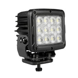 Go Rhino Bright Series Lights 5 Inch Rectangle Single LED Spot Light Kit Black Go Rhino