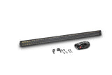 Go Rhino Blackout Combo Series Lights 42 Inch Double Row LED Light Bar With Amber Lighting Black Go Rhino