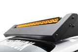 Go Rhino Blackout Combo Series Lights 39.5 Inch Single Row LED Light Bar With Amber Lighting Black Go Rhino
