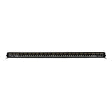 Go Rhino Blackout Combo Series Lights 50 Inch Double Row LED Light Bar With Amber Lighting Black Go Rhino