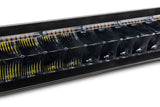 Go Rhino Blackout Combo Series Lights 50 Inch Double Row LED Light Bar With Amber Lighting Black Go Rhino