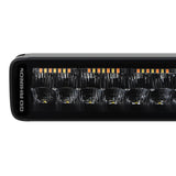 Go Rhino Blackout Combo Series Lights 50 Inch Double Row LED Light Bar With Amber Lighting Black Go Rhino
