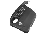 Matte Carbon Fiber Engine Cover BMW M2 Competition (F87) 19-21 / M3/M4 (F80/82/83) 15-20 L6-3.0L (tt) S55 aFe Power
