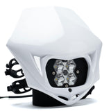 Squadron 2.0 Sport Motorcycle (A/C) LED Headlight Kit w/Shell Universal Spot Clear Baja Designs