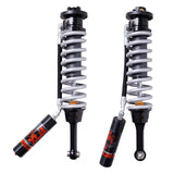 Shock Absorber 10-14 Ford Raptor Front Coilover Internal Bypass 3.0 Series Remote Reservoir 7.6 Inch 0-2 Inch Lift Cerakote Kit FOX