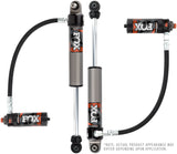 Shock Absorber 19-On Gm 1500 Rear 2.5 Truck Performance Elite Series Remote Reservoir 0-1.5 Inch Lift Dual Speed Compression Kit FOX