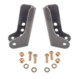 JL Rear Lower Shock Relocation Brackets 18+ Wrangler JL/JLU Synergy MFG