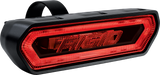 28 Inch LED Light Bar Rear Facing 27 Mode 5 Color Tube Mount Chase Series RIGID
