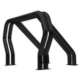 Double Bar/Double Kicker (Between Wheel Wells) Black Powdercoat 1979-1995 Toyota Pickup 1981-1995 Isuzu Pickup 1983-2011 Ford Ranger Go Rhino