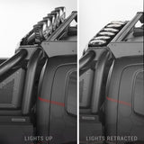 Sport Bar 2.0 with Power Actuated Retractable Light Mount  2007-2021 Toyota Tundra 2009-2026 Dodge Ram 1500/2500/3500 Go Rhino