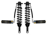 2021-2024 Ford F-150 4WD 2.75-3.5 Inch Lift Front V.S. 2.5 Series Coilover Kit Remote Reservoir W/ CDXS Pair Icon Vehicle Dynamics