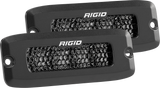 Spot Diffused Midnight Flush Mount Pair SR-Q Pro RIGID Industries
