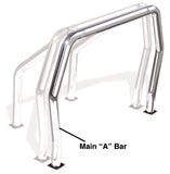 Bed Bar Component A Additional Bar Chrome 2004-2014 Ford F-150 Go Rhino