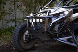 2024-Up Can-Am Maverick R, Black-Coated Steel Front Race Bumper MBRP