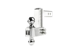 2.0 inch Aluminum Medium Duty 4 inch Drop/Rise Hitch BulletProof Hitch