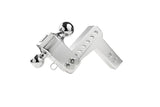 2.0 inch Aluminum Medium Duty 4 inch Drop/Rise Hitch BulletProof Hitch