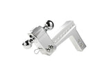 2.0 inch Aluminum Medium Duty 6 inch Drop/Rise Hitch BulletProof Hitch
