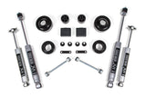 2 Inch Lift Kit Coil Spacer Jeep Wrangler JK 07-11 2-Door BDS Suspension
