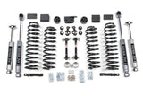 3 Inch Lift Kit Jeep Wrangler JK 12-18 2-Door Fixed Sway Bar Link BDS Suspension