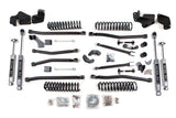 5.5 Inch Lift Kit Long Arm Jeep Wrangler JK 07-18 2-Door Fixed Link Sway Bar BDS Suspension