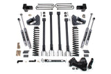 4 Inch Lift Kit 4-Link Conversion Ford F250 / F350 Super Duty 17-19 4WD Gas Leaf Springs BDS Suspension