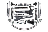 6 Inch Lift Kit w/ Radius Arm Ford F250/F350 Super Duty 17-19 4WD Diesel 5 Inch Block 3 Leaf Main BDS Suspension