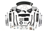 8 Inch Lift Kit w/ 4-Link Ram 3500 13-18 4WD Diesel Rear Lift Leaf Springs 6 Bolt Indexing Ring BDS Suspension