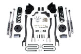 4 Inch Lift Kit w/ 4-Link Ram 3500 w/ Rear Air Ride 13-18 4WD Diesel BDS Suspension