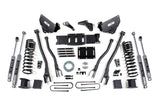 6 Inch Lift Kit w/ 4-Link Ram 3500 w/ Rear Air Ride 13-18 4WD Diesel 8 Bolt Indexing Ring BDS Suspension