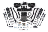 4 Inch Lift Kit w/ 4-Link Ram 3500 19-23 4WD Gas With Factory Rear Overload Leaf BDS Suspension