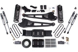 4 Inch Lift Kit w/ Radius Arm 2 Inch Rear Block Ram 3500 19-24 4WD Diesel Without Factory Rear Overload Leaf 6 Bolt BDS Suspension