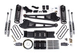 4 Inch Lift Kit w/ Radius Arm 2 Inch Rear Block Ram 3500 19-24 4WD Diesel With Factory Rear Overload Leaf 8 Bolt BDS Suspension