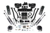 4 Inch Lift Kit w/ 4-Link Ram 2500 w/ Rear Air Ride 19-24 4WD Gas BDS Suspension