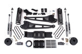 4 Inch Lift Kit w/ Radius Arm Ram 3500 w/ Rear Air Ride 19-24 4WD Gas BDS Suspension