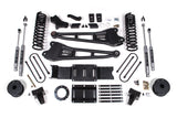 6 Inch Lift Kit w/ Radius Arm Ram 3500 w/ Rear Air Ride 19-24 4WD Diesel 8 Bolt BDS Suspension