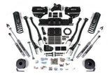5.5 Inch Lift Kit w/ 4-Link Ram 2500 w/ Rear Air Ride 19-24 4WD Gas BDS Suspension