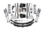 8 Inch Lift Kit Long Arm Dodge Ram 2500/3500 2008 4WD Diesel Manual Leaf Springs 4 Inch Axle BDS Suspension