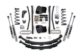 8 Inch Lift Kit Long Arm Dodge Ram 2500/3500 2008 4WD Diesel Manual Leaf Springs 3.5 Inch Axle BDS Suspension