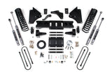 6 Inch Lift Kit Ram 3500 13-18 4WD Diesel 4 Inch Block 8 Bolt BDS Suspension