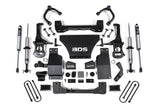2025 Silverado/Sierra 1500 4WD 4 Inch Suspension Lift Kit V8 Gas 3 Inch Rear BDS Suspension