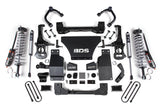 2025 Silverado/Sierra 1500 4WD 4 Inch Suspension Lift Kit V8 Gas 3 Inch Rear Block -Fox 2.5 PES C/O Front BDS Suspension