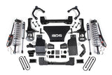 2025 Chevy TB/GMC AT4 1500 4WD 2.5 Inch Suspension Lift Kit V8 Gas 1 Inch Rear Block -Fox 2.5 PES C/O Front BDS Suspension