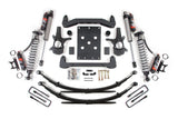4 Inch Lift Kit FOX 2.5 Performance Elite Leaf Springs Coil-Over 07-13 Silverado/Sierra 1500 BDS Suspension