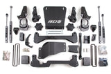 7 Inch Lift Kit Silverado/Sierra 2500HD/3500 01-10 4WD Standard Knuckle 5 Inch Block BDS Suspension