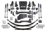 7 Inch Lift Kit Silverado/Sierra 2500HD/3500 01-10 4WD Standard Knuckle Leaf Springs BDS Suspension
