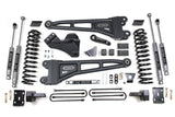 6 Inch Lift Kit w/ Radius Arm Ford F250/F350 Super Duty 05-07 4WD Diesel 4 Inch Block Without Overload BDS Suspension
