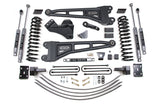 6 Inch Lift Kit w/ Radius Arm Ford F250/F350 Super Duty 05-07 4WD Diesel 4 Inch Block Add A Leaf With Overload BDS Suspension